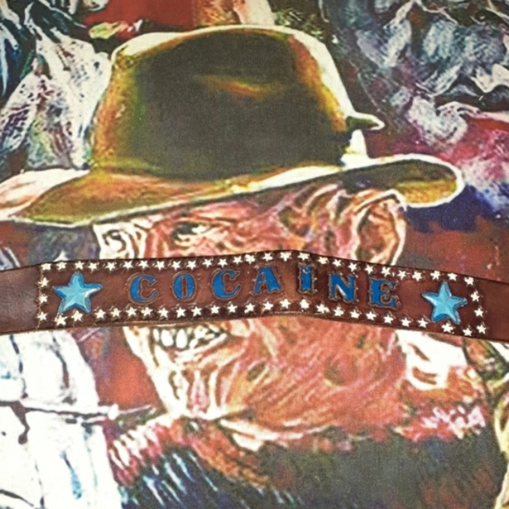 70s Leather Dog Animal Collar Vintage